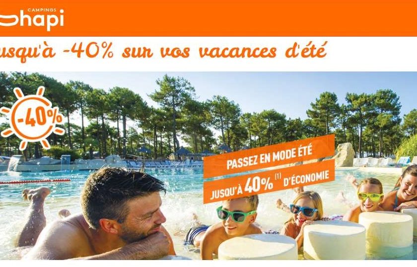 Vacances en camping cet été moins chères sur Tohapi