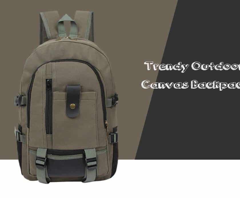 Vente flash sac à dos toile grande capacité Army Outdoor