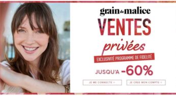 Vente privée Grain de Malice : les pré-soldes avec des remises jusqu’à -60%