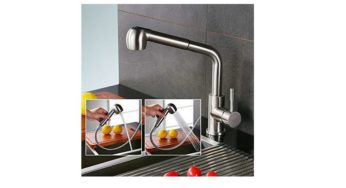 FLASH 47,99€ robinet pour évier avec douchette extractible de cuisine Homelody – livraison gratuite