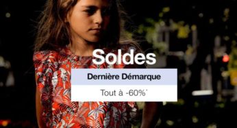 -60% sur tout pour la dernière démarque Ikks