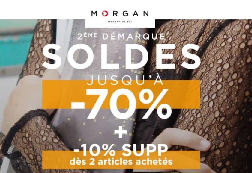 Deuxième démarque Morgan de Toi