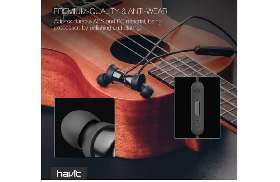 Vente flash 9,99€ écouteurs sans fil Havit Bluetooth 4.2 avec micro intégré
