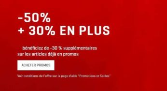 30% de remise supplémentaire sur les soldes Puma !