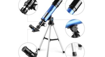 Moins de 24€ le télescope astronomique avec trépied Telmi x18 / x60 avec réflecteur