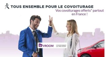 Jusqu’à 2€ remboursés par iDVROOM au passager pour chaque covoiturage en France.