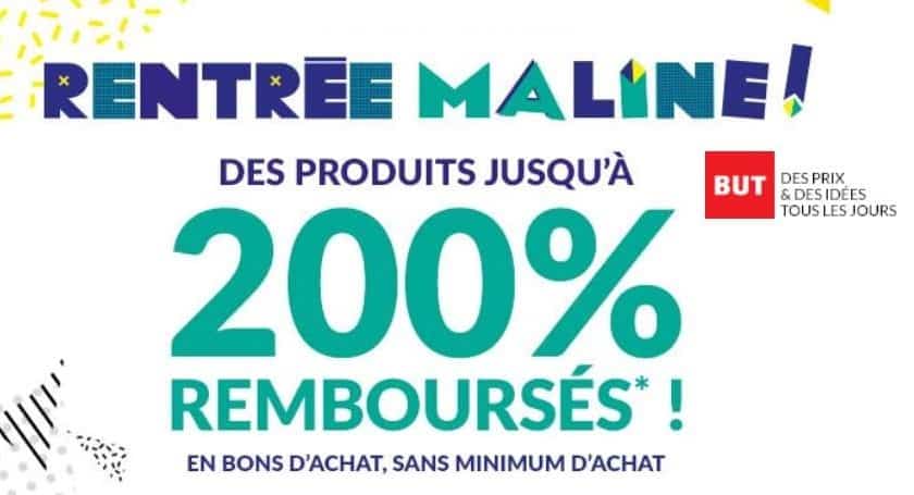 Offre de rentrée BUT jusqu’à 200% remboursé