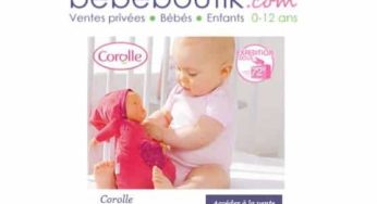 Vente privée Corolle sur Bébé Boutik : de 40% à 60% de remise sur poupées, poupons, accessoires…