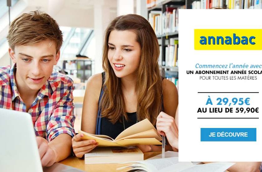 Vente privée soutien scolaire Annabac pas cher