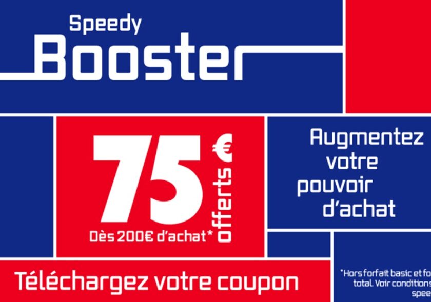 speedeals 75€ de remise