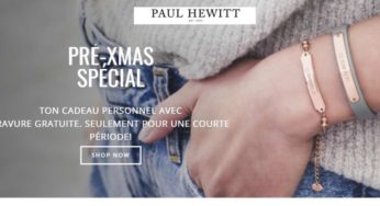 Bon plan gravure offerte sur les bracelets Paul Hewitt + livraison gratuite