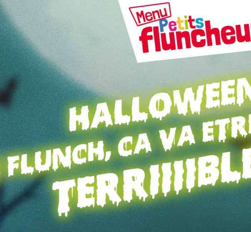 Flunch fête Halloween menu Petits Fluncheurs offert