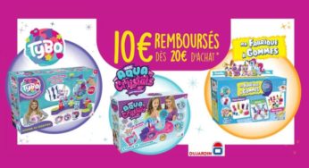 ODR loisirs créatifs Dujardin =10€ remboursés à partir de 20€ d’achat 🎅