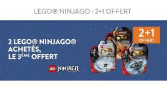 Offre Lego Ninjago sur Cultura : 2 acheté = le 3e offert