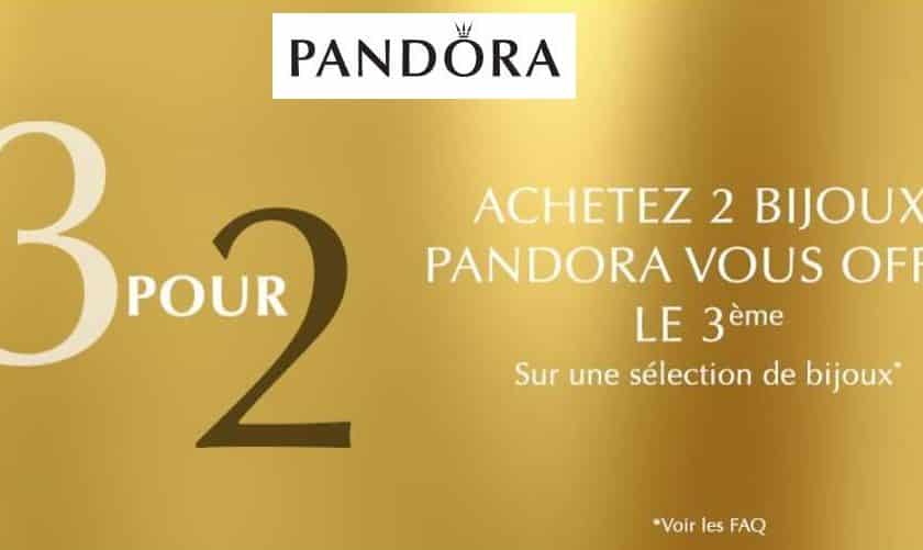 Offre le troisième bijou Pandora offert