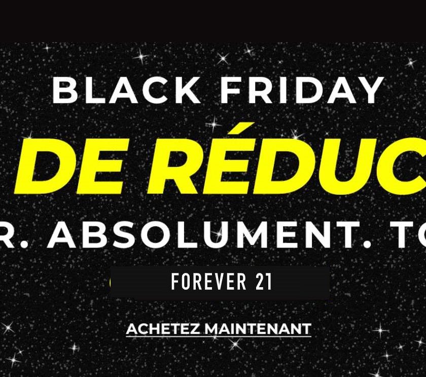 Black Friday Forever 21