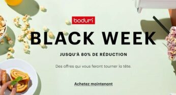 Jusqu’à -80% sur des centaines d’appareils pendant le Black Friday Bodum