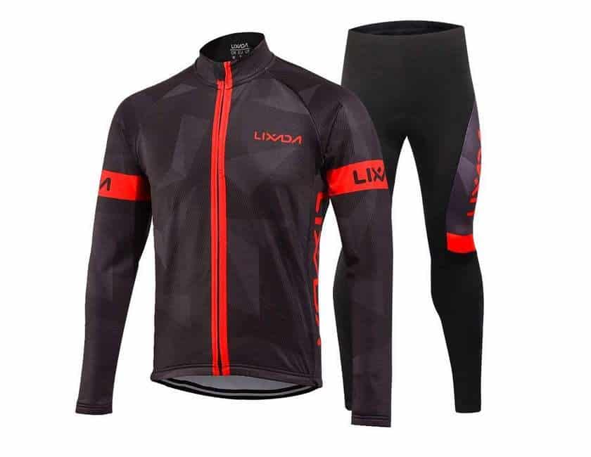 ensemble cycliste hiver Lixada