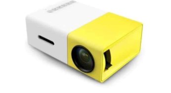 Moins de 29€ mini projecteur de maison Excelvan YG300 (HDMI, USB, SD, AV) port inclus