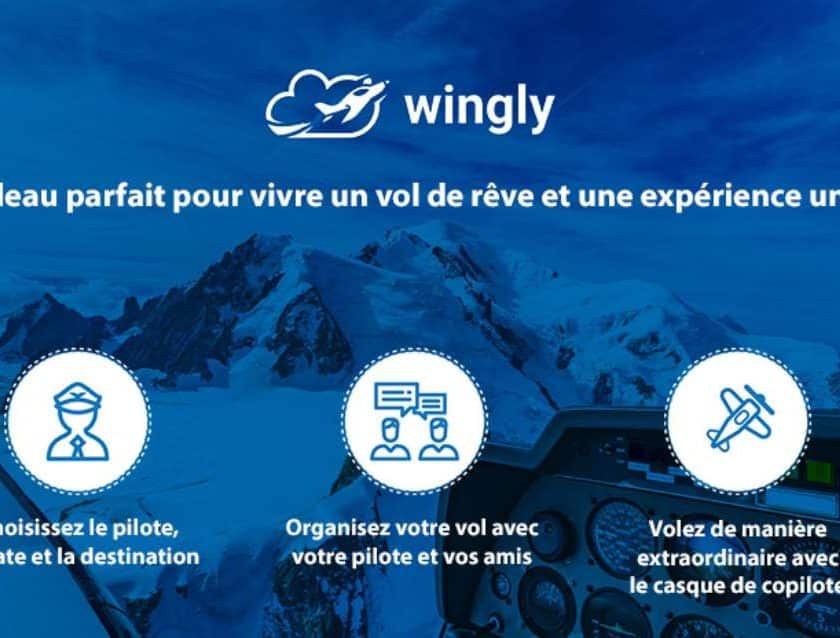 Bon d’achat Wingly pour une réservation d'un vol dans un avion de tourisme