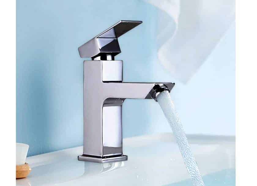 robinet mitigeur de salle de bain – évier Homelody chromé