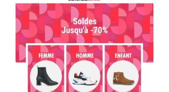 10% en plus sur les soldes Sarenza pour l’achat de 2 paires (offre flash)