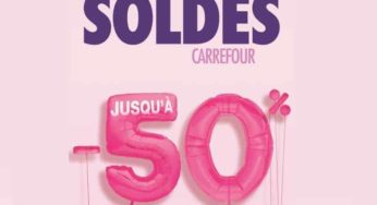 Catalogue des soldes Carrefour 2019 = 50% de remise sur des centaines articles (mode, maison, high-tech…)