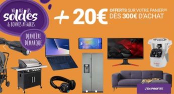 Dernière démarque des soldes Rue du Commerce (Carrefour) : nouvelles démarques + 20€ offerts dès 300€