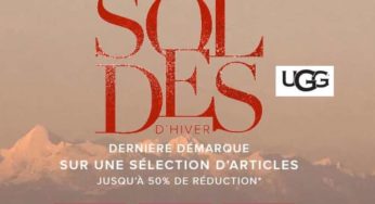 Dernières démarques des soldes UGG : jusqu’à -50% + livraison offerte