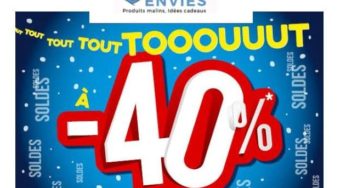 Tous les soldes sur Place Des Envies à -40% + livraison gratuite (relais)