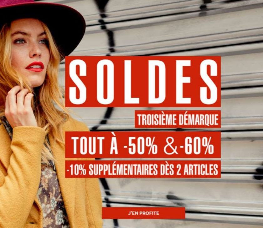 Tout à moitié prix et plus dans les soldes One Step