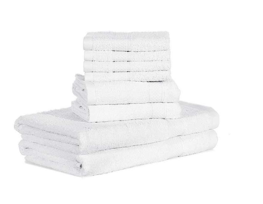 lot de 10 serviettes de toilette Htovila