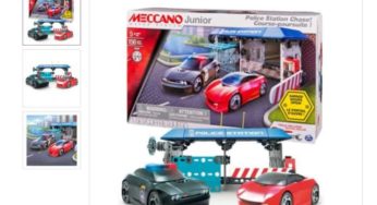 Soldes Oxybul : 11,99€ le poste de police course poursuite Meccano Junior (156 pièces)