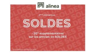 20% de remise supplémentaire sur les soldes Alinea