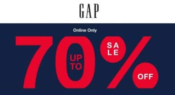 20% de remise supplémentaire sur les soldes GAP et -30% sur le reste