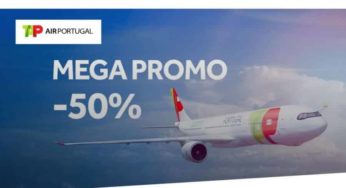 MEGA PROMO 50% de réduction sur tous les vols TAP Portugal ✈️