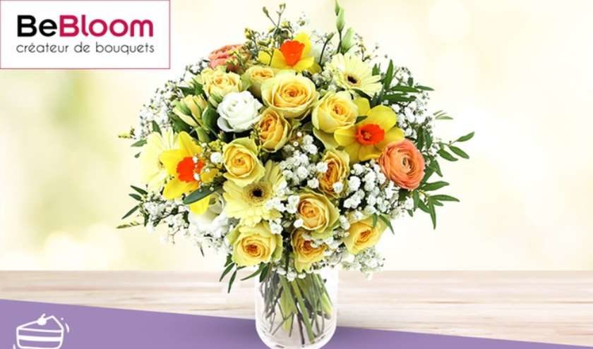 Remise sur la livraison de fleurs avec un bon d’achat Bebloom