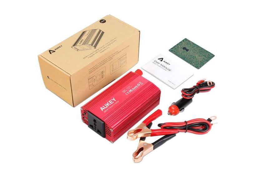 convertisseur électrique auto 12V – 230V AUKEY PA-V12