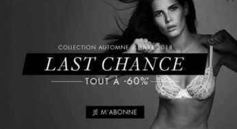 Déstockage : 60% de remise sur toute la collection Lou Lingerie automne hiver (site officiel)