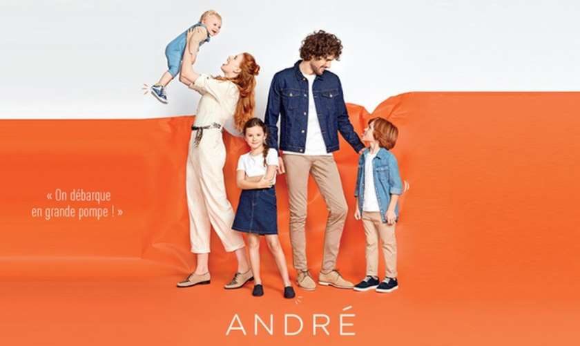 Bon de réduction André remise sur votre achat en boutique