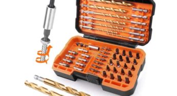 Coffret 50 embouts et mèches professionnels Tacklife (dont extracteur de vis) à moins de 17€