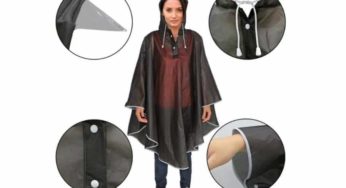 Poncho anti-pluie à capuche mixte Trehai à seulement 7,69 € (taille unique)