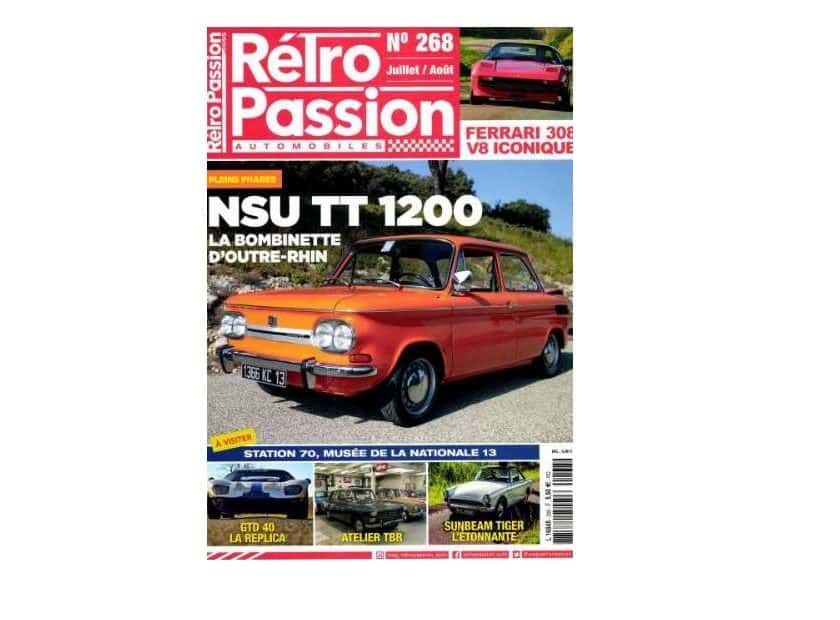 Abonnement magazine Rétro Passion Automobiles pas cher