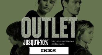 Ventes Outlet Ikks : jusqu’à -70% dans la limite des stocks