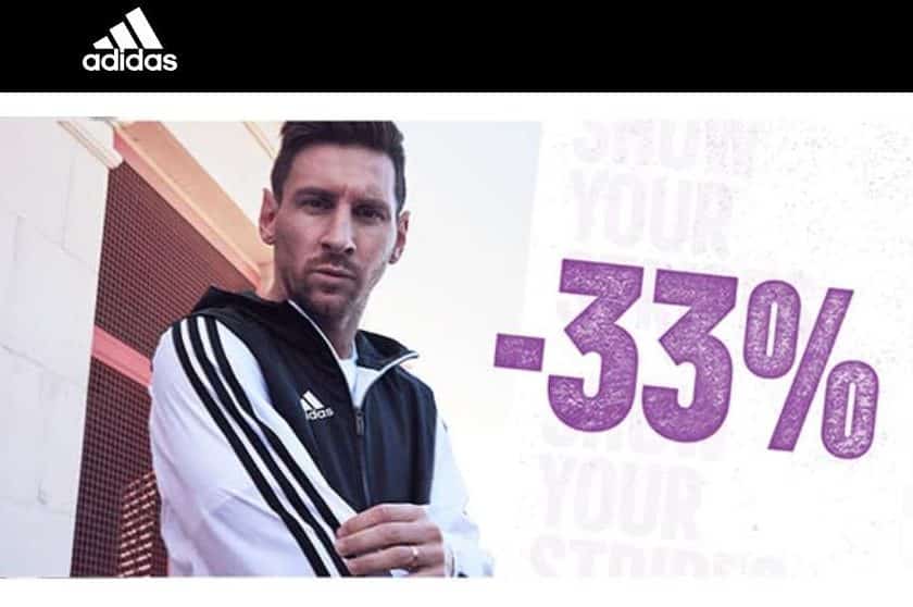 Anniversaire Adidas 33% de remise sur en plus sur l’outlet