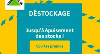 Les bonnes affaires Leroy Merlin et déstockage (en magasin mais commande en ligne)