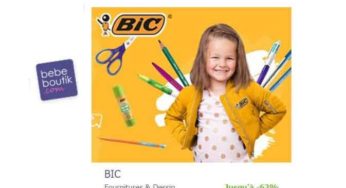 Vente Privée BIC Kids : jusqu’à -60% sur packs, coffrets, feutres, crayons de couleurs, pastels, craies…