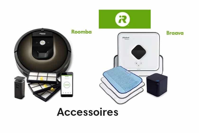 remise sur l'ensemble des accessoires iRobot