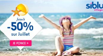 Vente flash : vacances en bord de mer en juillet jusqu’à -50% avec Siblu Villages !