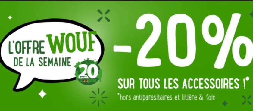 Offre spéciale Zooplus remise sur tous les accessoires pour animaux